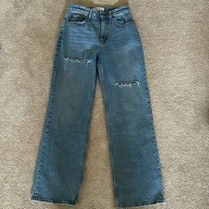 Abercrombie 90s Relaxed Jean High Rise Curve Love